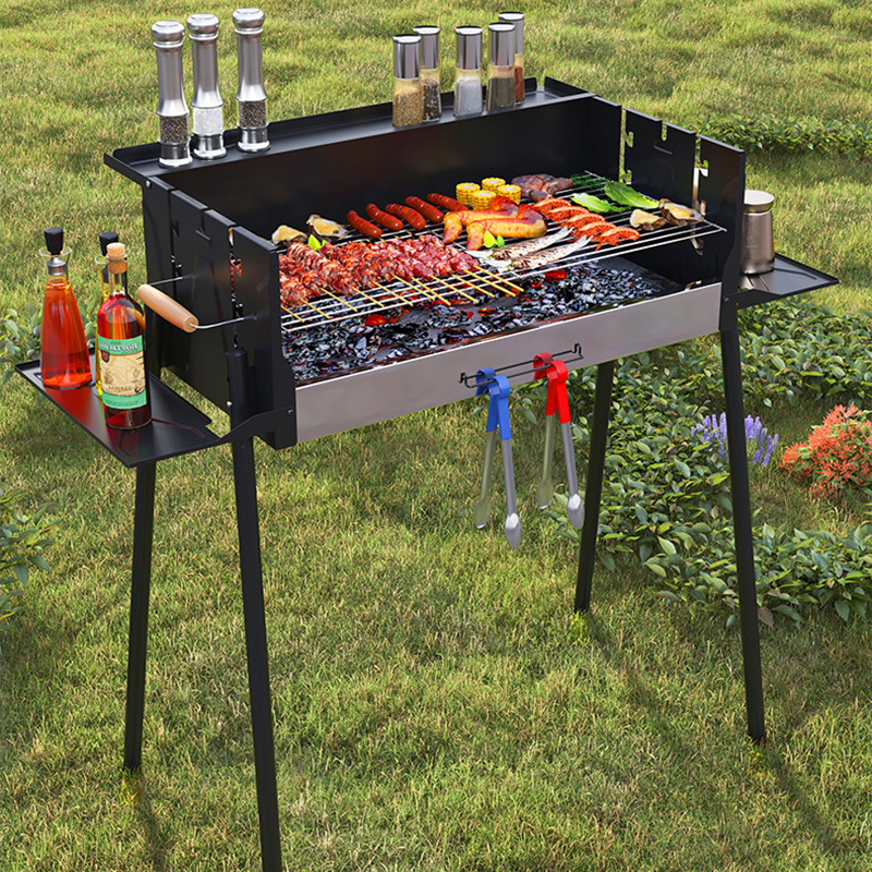 铁斯特 户外便携烧烤架 户外烧烤炉 露营折叠烤肉炉 K-601(标配款)