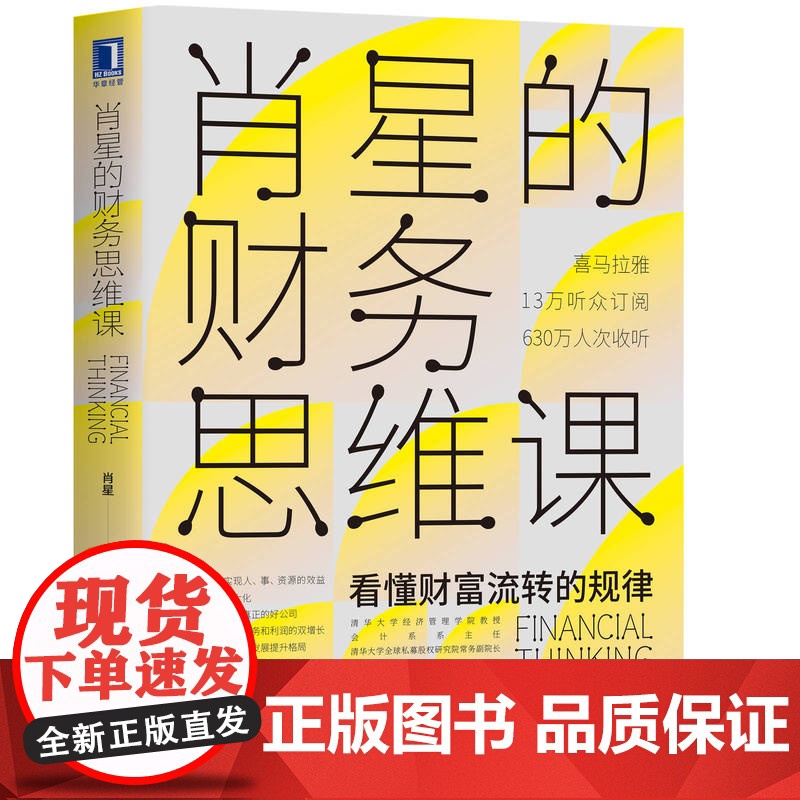 正版套装 领导者的极简财务课+肖星的财务思维课 王峰 肖星 领导者财务一本通 人人都能学懂的财务知识 财务分析 投资高清大图