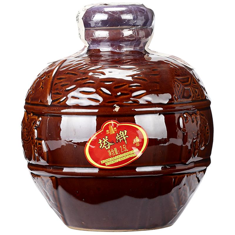 塔牌花雕酒 14度 2.5L 礼盒装 半干型 手工酿造黄酒