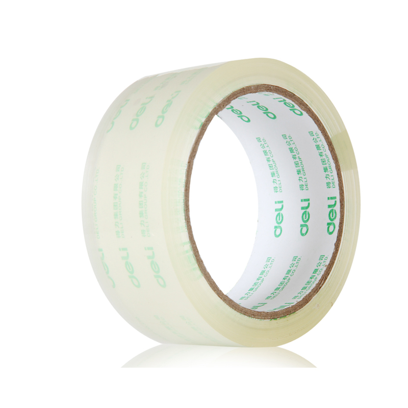 得力(deli) 30323 高品质高透明封箱胶带打包胶带 60mm60y50um 6卷筒