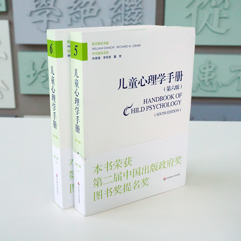 [正版]儿童心理学手册 第三卷 上下册 第六版 平装 华东师范大学出版社 2015年度影响教师的100本书高清大图
