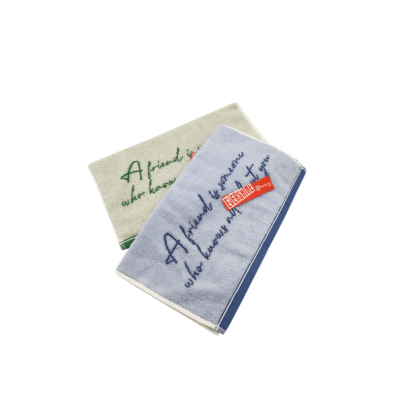 永亮毛巾森系幻想面巾105g 74*34cm两条装/盒图片