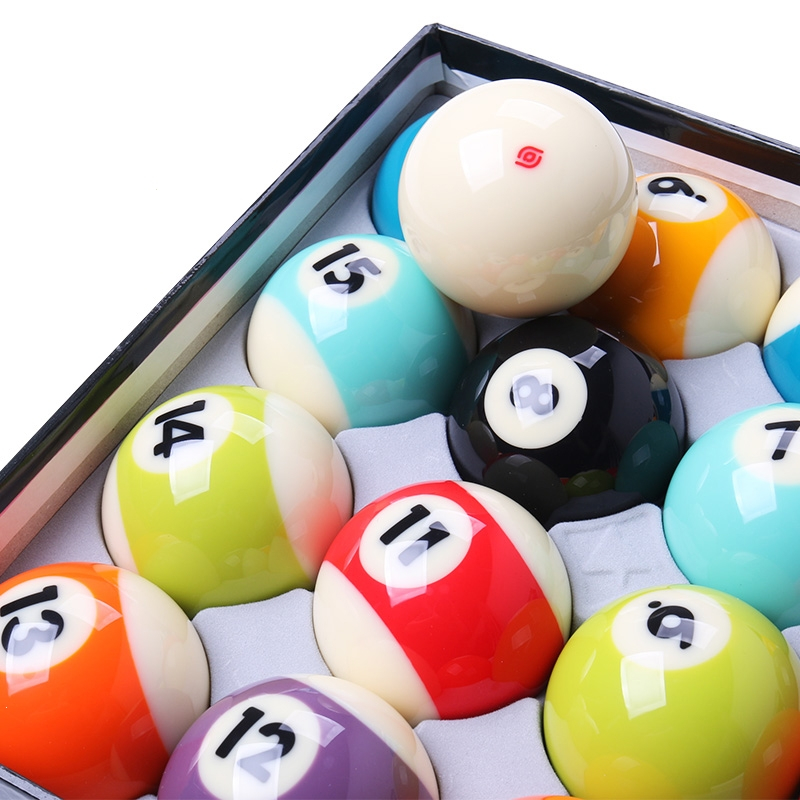 闪电客水晶球美式台球球子黑八大号高树脂球子tv球桌球台球子_速火5.