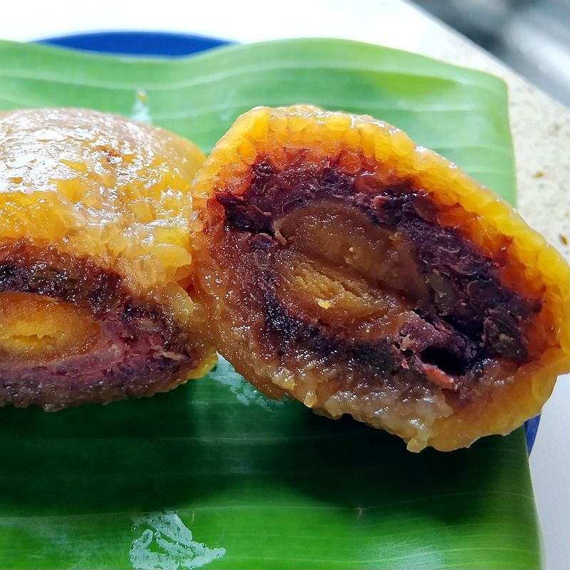 赛卡伊灵山灰水粽草木灰甜粽广东红豆沙蛋黄碱水广西凉粽端午节的灰水