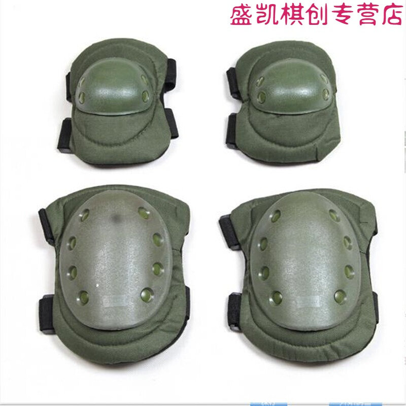 战术特种护具真人CS装备护膝护肘骑行军迷户外登山