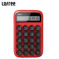 洛斐(Lofree)糖豆计算器 办公用品学生财务会计可爱桌面 迷你小号商务型机械轴计算器