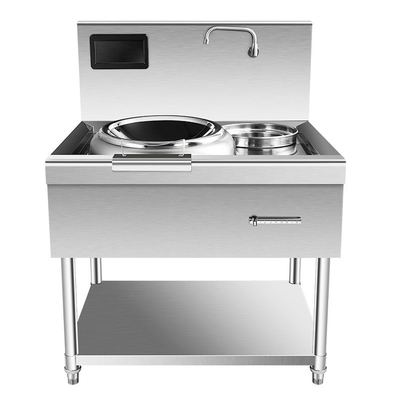 商用电磁炉单炒单尾饭店食堂小电炒灶双头妖怪 电磁炉