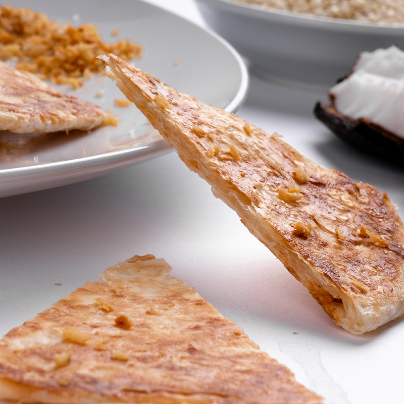 粮全其美手抓饼 黄金椰蓉20片 家庭装面饼明星款速食早餐煎饼
