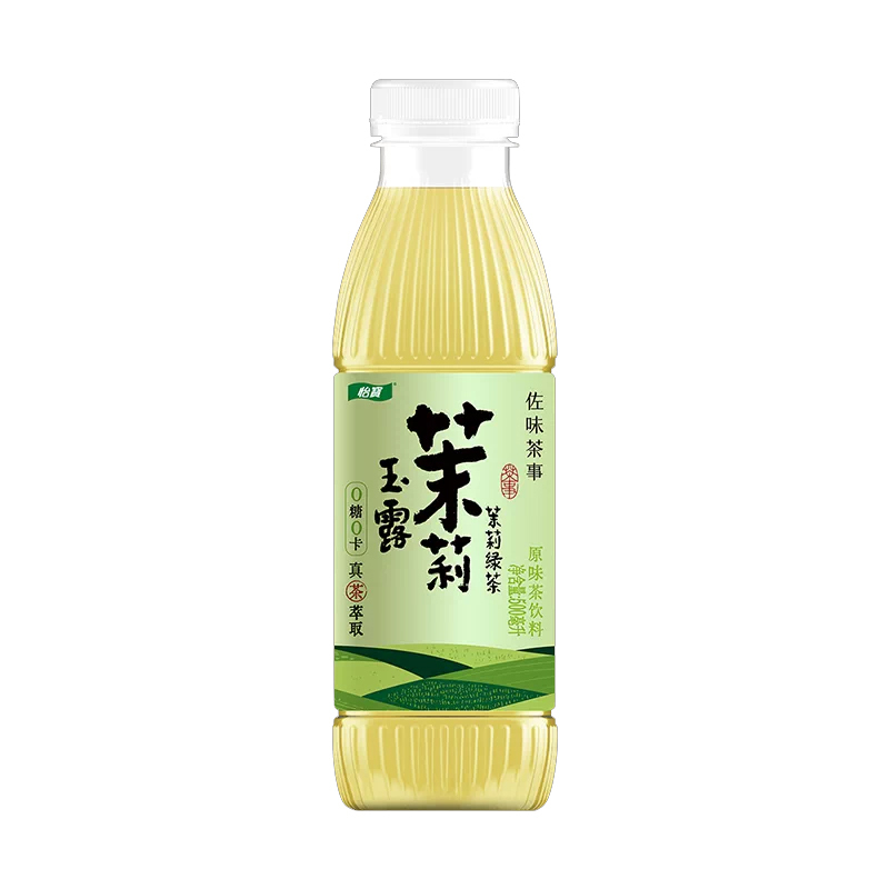 怡宝 佐味茶事茉莉玉露500ml*4瓶装茶饮料高清大图