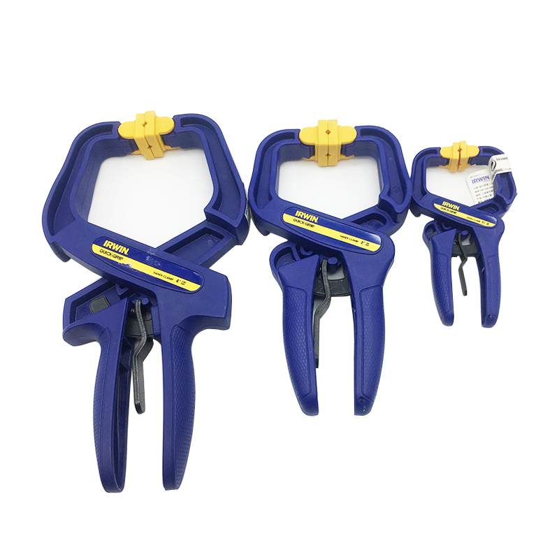 美国irwin欧文木工夹子航模diy模型夹具g夹紧固定型弹簧快速夹钳