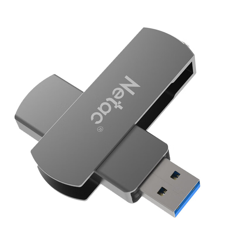 朗科 U盘 U681 64GB USB3.0 金属 深灰色 BJDT高清大图