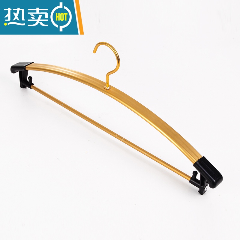 敬平铝合金衣架服装店衣服架子披风10个50个20家用不锈钢衣架子挂衣架