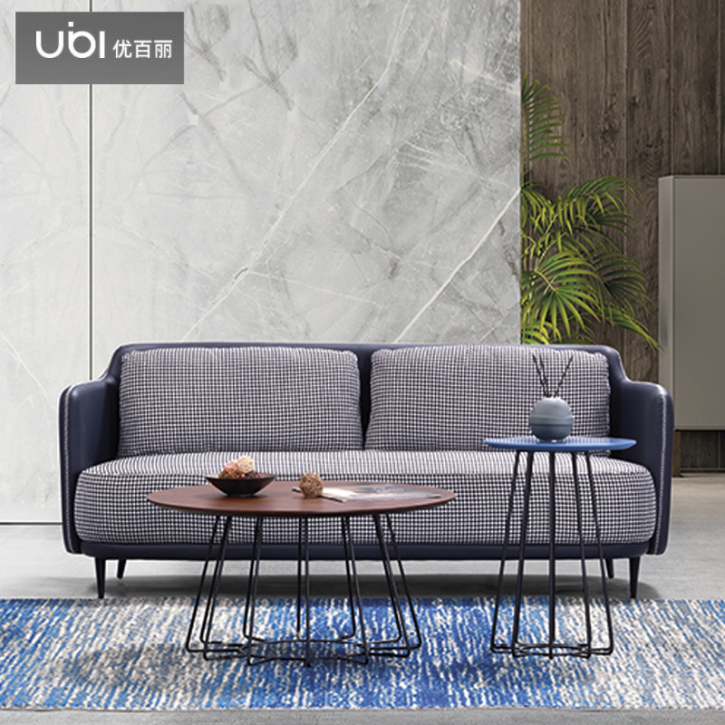 优百丽 DG-199 办公室沙发 办公家具 会客接待 现代简约家具 颜色尺寸可定制高清大图