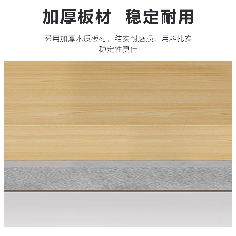 臻远GWE-01 简约职员桌办公桌屏风工作卡位 单人位含柜高清大图