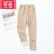可莉允女童加绒打底裤儿童保暖裤子加厚紧身裤外穿女孩子秋裤弹力裤长裤