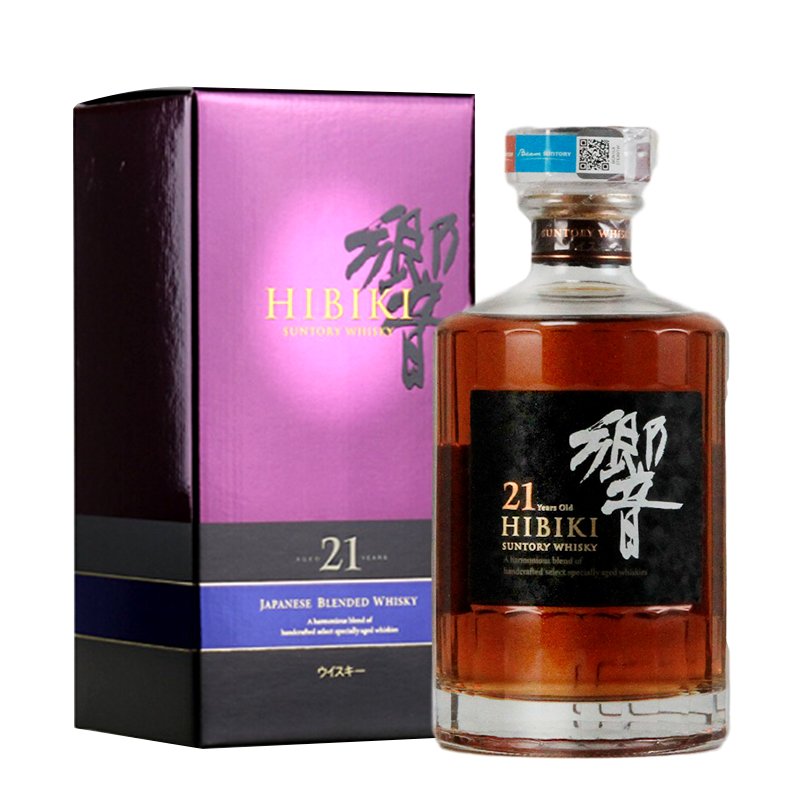 响 Hibiki 洋酒 润轩邑 日本威士忌乡音響响牌21年调和威士忌700ml 价格图片品牌报价 苏宁易购润轩邑酒类专营店