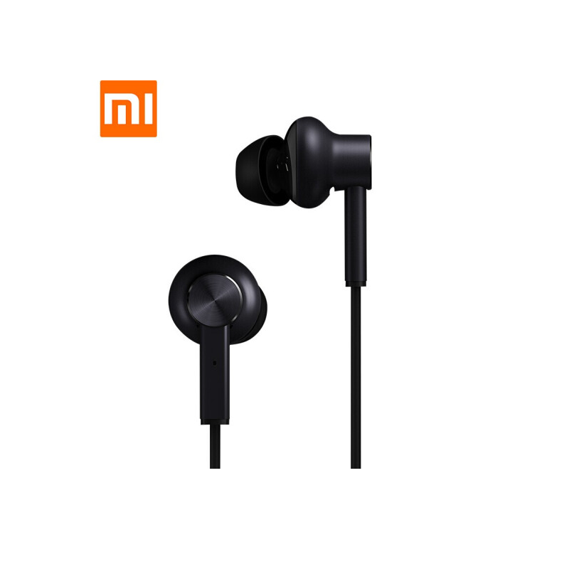 小米 MI 小米降噪耳机3.5MM接口版双动圈动铁入耳式耳麦黑色