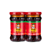贵州特产陶华碧老干妈油辣椒210g*2瓶装油泼花生辣子凉拌菜调味料