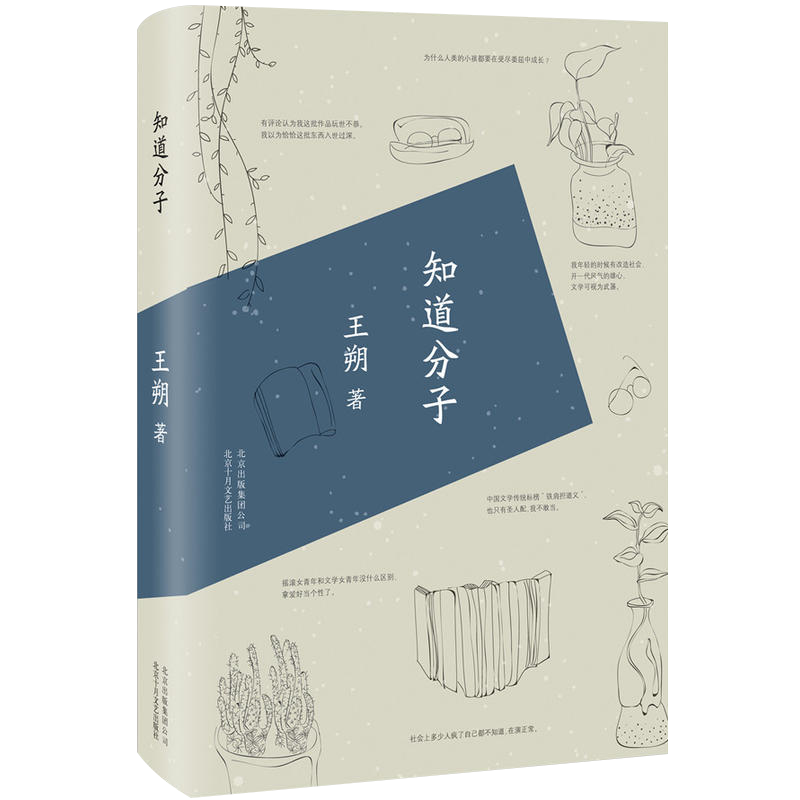 [正版] 知道分子 王朔作品 随笔集中国现当代文学 与看上去很美 致女儿书 起初纪年书作者 中国现当代随笔散文书籍