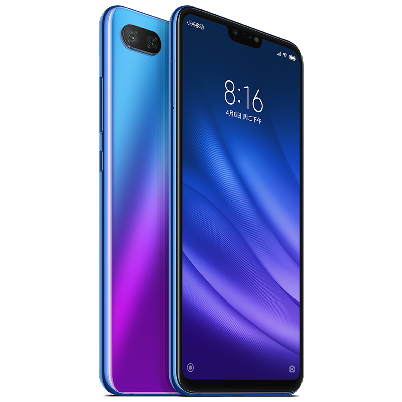 Xiaomi/小米 小米8青春版 4GB+64GB 梦幻蓝 移动联通电信4G全网通手机 AI双摄 全面屏