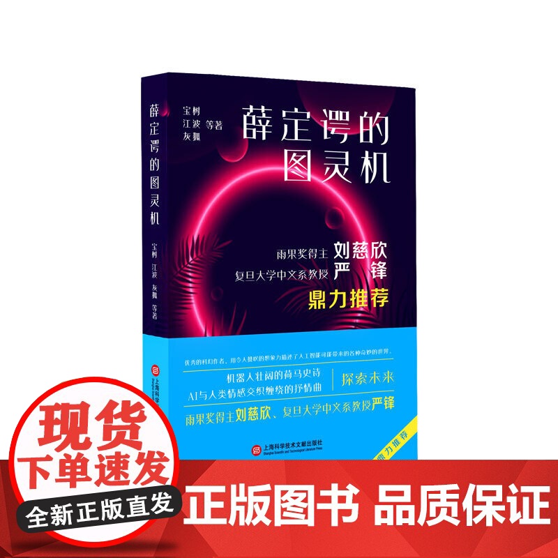 人工智能科幻小说丛书:薛定谔的图灵机高清大图