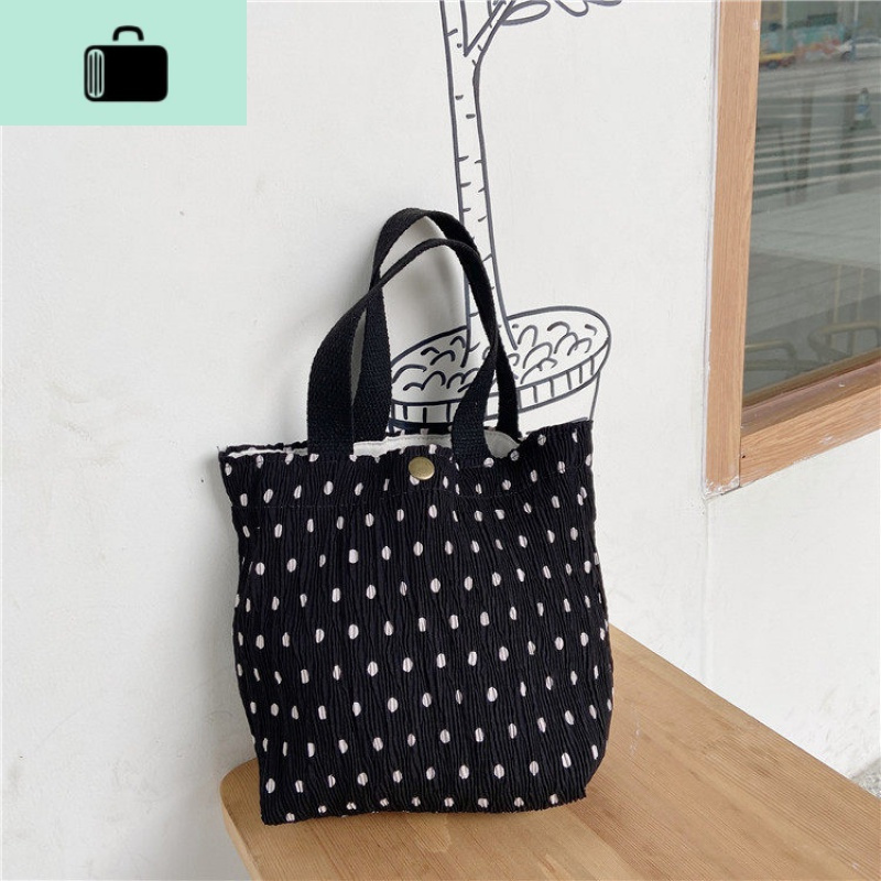 小布包时尚新款女包网红款皱布印花手提便当包newlake女士单肩包视频