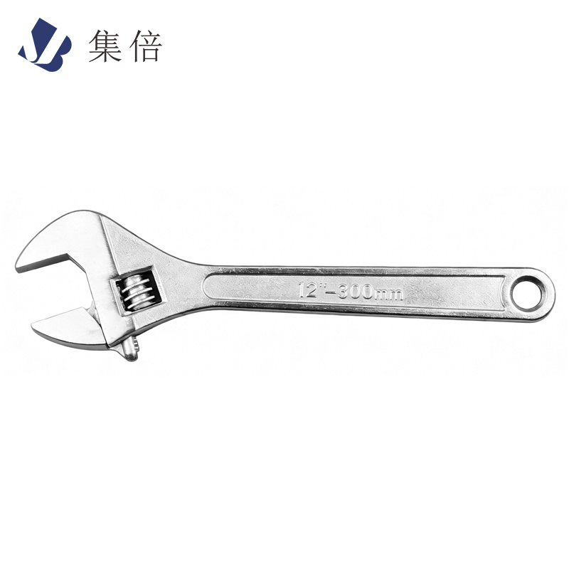 集倍 活动扳手 珍珠镍12寸/把高清大图