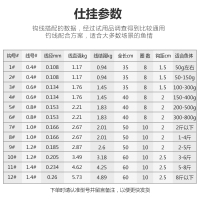 化氏一味新品仕挂绑好的白袖鱼钩鱼线套装全套成品子线双钩袖钩