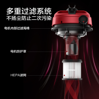 苏泊尔(SUPOR)桶式吸尘器家用不锈钢强力大功率干湿吹三用吸尘机大容量大吸力吸尘器VCT80P