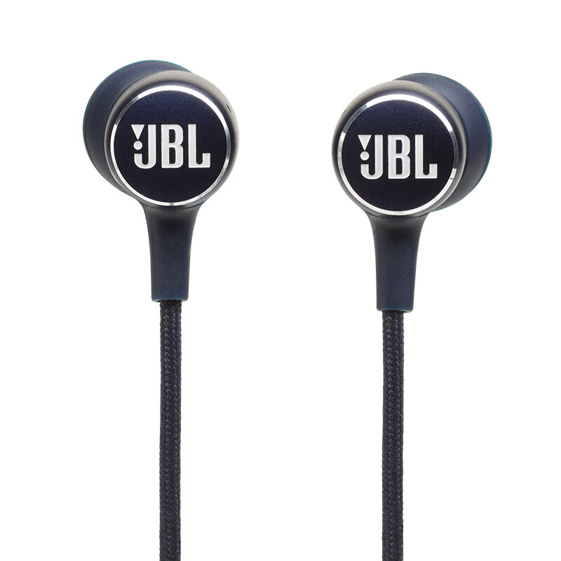 JBL LIVE 220BT 颈挂式入耳式无线蓝牙智能耳机 音乐运动耳机 手机通用 冰湖蓝