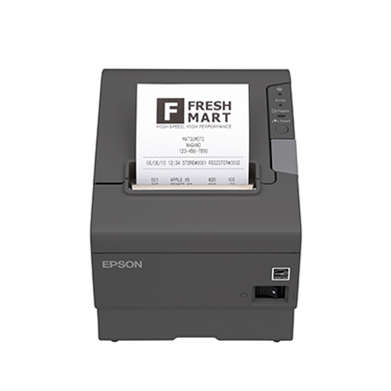 爱普生(EPSON)TM-T88V热敏小票据打印机 80MM 黑色 USB高清大图