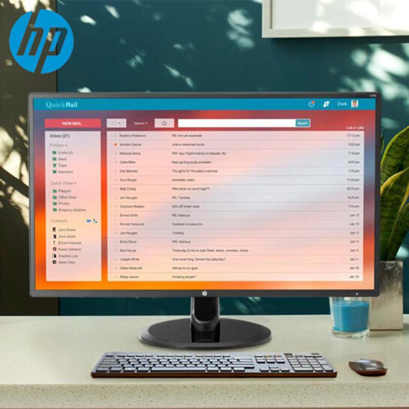 惠普(hp) v270 27英寸 显示器(宽屏 LED IPS液晶 VGA DVI-D HDMI接口 1920x1080