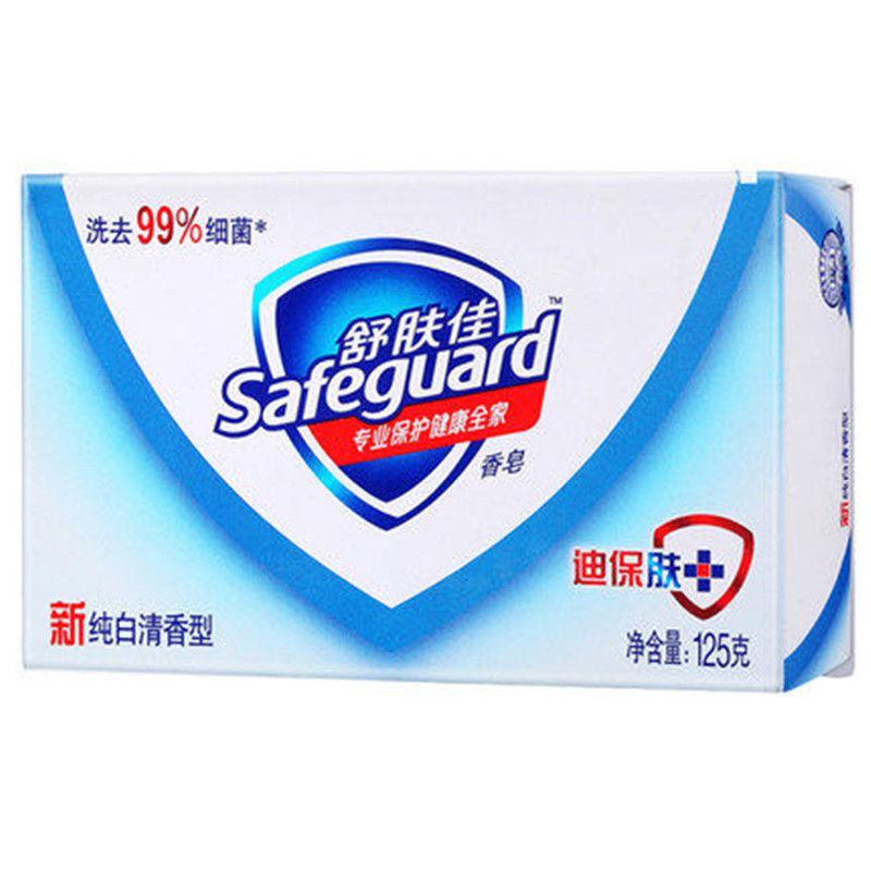 舒肤佳 香皂 纯白清香型 125克