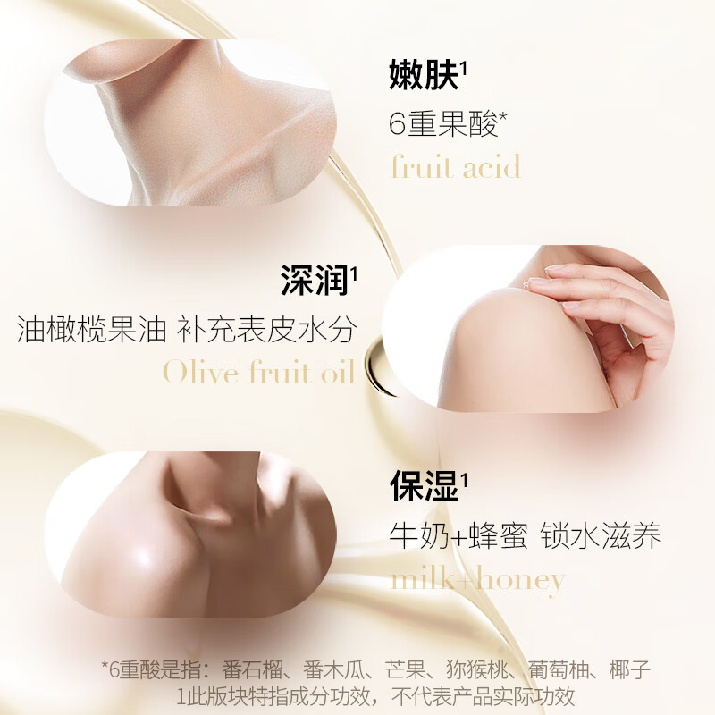 所望SOMANG牛奶身体乳500ml (滋养保湿润体乳液 韩国进口)高清大图