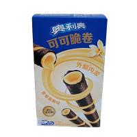 奥利奥可可脆卷盒装50g巧克力味香草抹茶草莓威化饼干休闲零食品