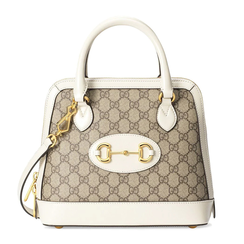 [HOT]GUCCI 米色/乌木色女士手提包 621220-92TCG-9761