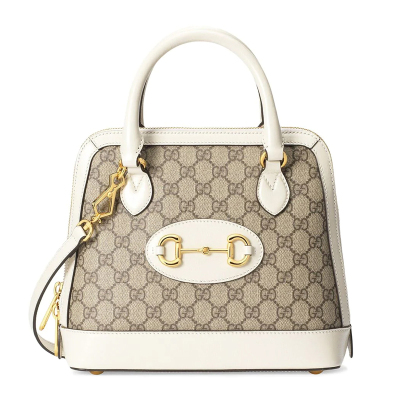 [HOT]GUCCI 米色/乌木色女士手提包 621220-92TCG-9761