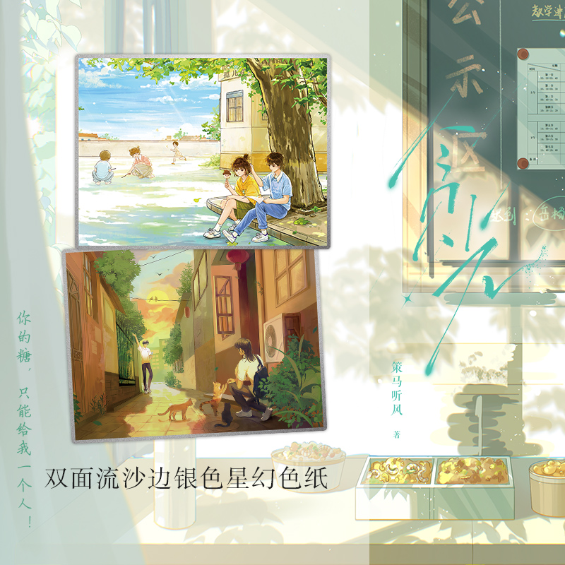 [正版]特签版 《贪光》策马听风著 原名《我,还能抢救一下吗?》青春文学原耽成长救赎小说实体书 博文轩图书 雨志高清大图