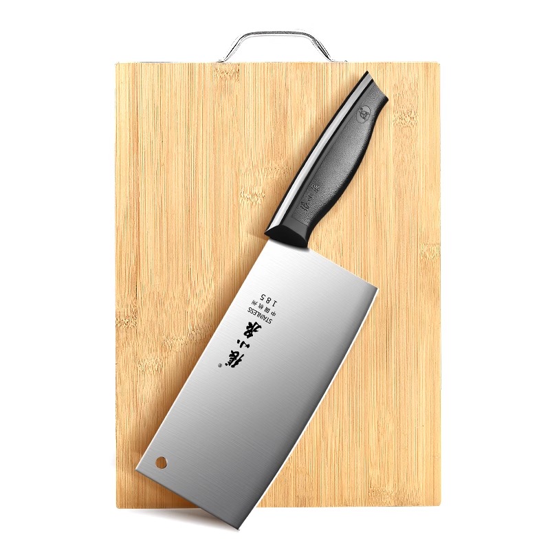 张小泉菜刀菜板二合一刀具套装厨房家用水果刀切片刀全套厨具8138高清大图