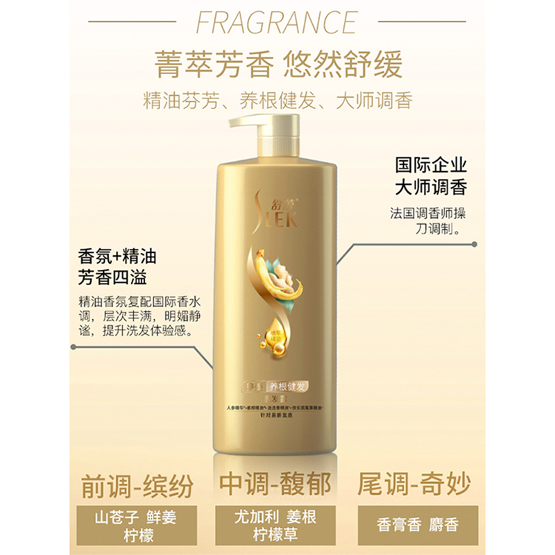 舒蕾参姜养根健发洗发露500ml(NM)高清大图