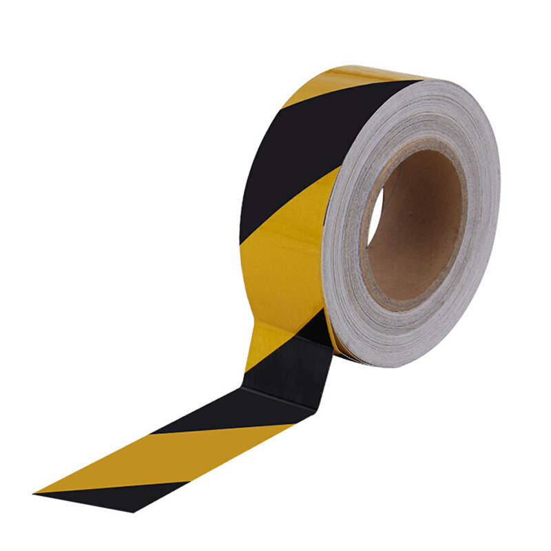 丰逸反光警示胶带黄黑斜纹200mm50m卷by视频