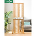 屏风客厅装饰入户家用移动实木隔断现代简约新中式屏风隔断竹