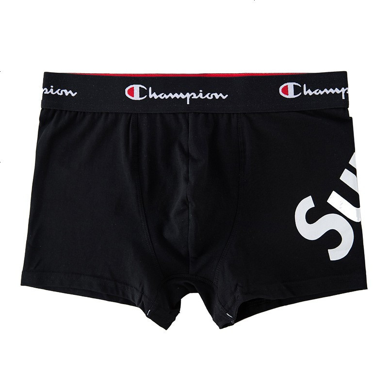 champion冠军联名男士内裤两条装春秋情侣平角裤