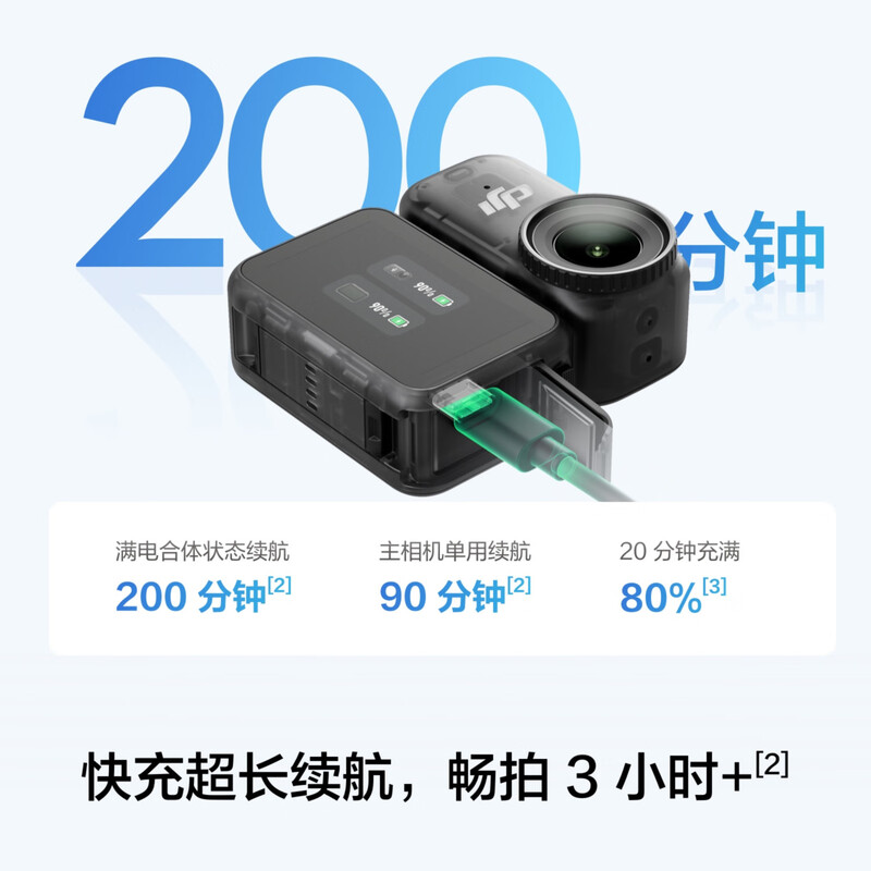 大疆 DJI Osmo Nano 自由视角穿戴相机Vlog骑行亲子宠物运动相机4K高清摄像机超轻小巧拇指相机 标准套装高清大图