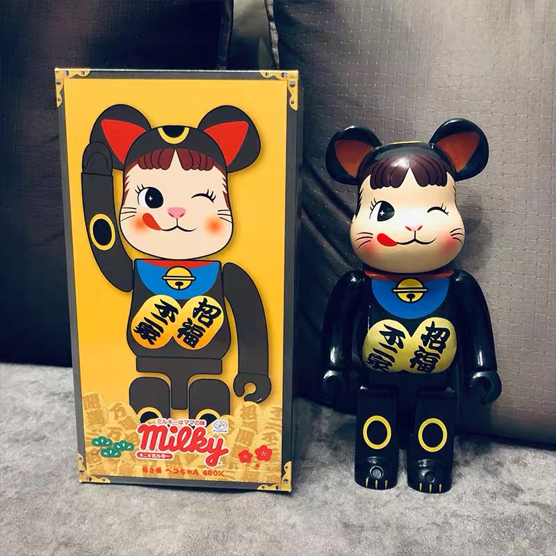 MCM bearbrick400%暴力熊フィギュア積木熊