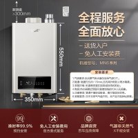 AO史密斯13升燃气热水器 防CO中毒 不锈钢换热器包8年 APP智能操控 恒温 JSQ26-MN6(天然气)