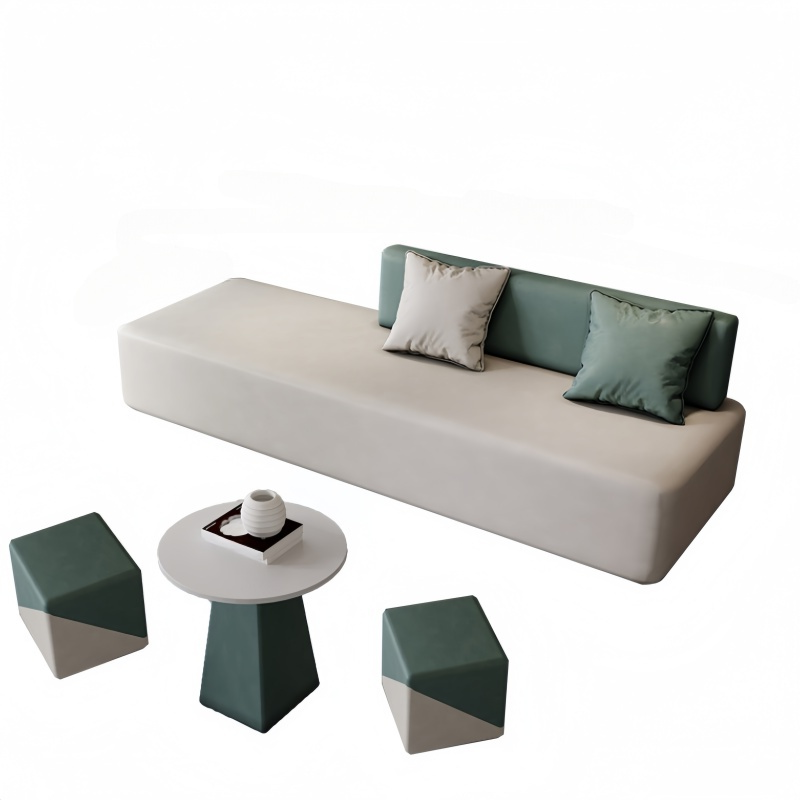 锁匠 办公沙发180*60cm组高清大图