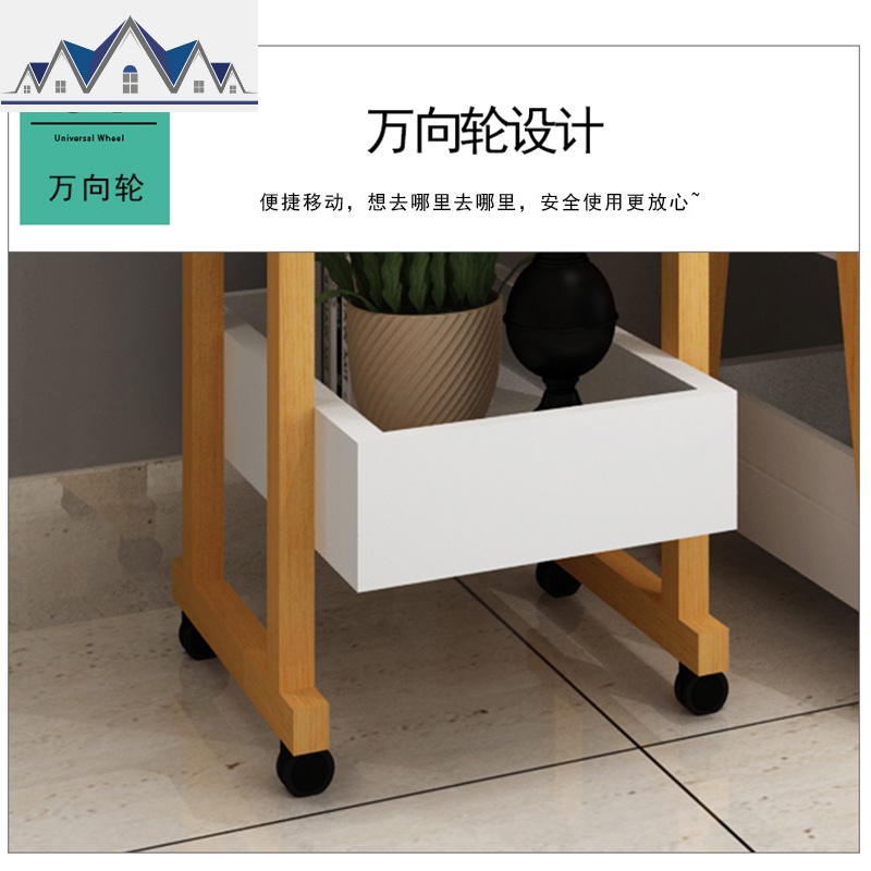 客厅用拉斯克厨房推车置物架小推车置物架移动带轮收纳车餐车 三维工匠高清大图