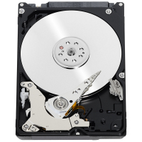 西部数据(WD)蓝盘 4T SATA3 5400转128M 厚度15MM笔记本机械硬盘WD40NPZZ