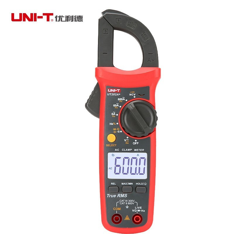 优利德(UNI-T) UT202A+数字交流钳型表钳型万用表 1个